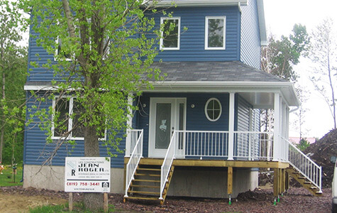 Balcon et patio à Victoriaville