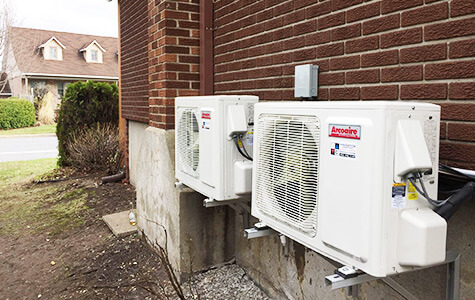 réalisation chauffage climatisation thermopompe Contrecoeur