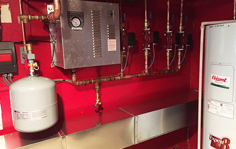 réalisation chauffage climatisation thermopompe Contrecoeur