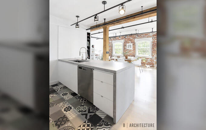 Rénovation de cuisine à Québec.