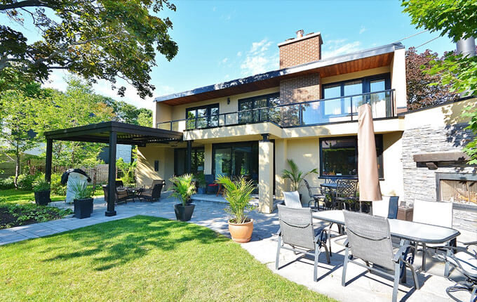 Rénovation extérieure à Beauport.