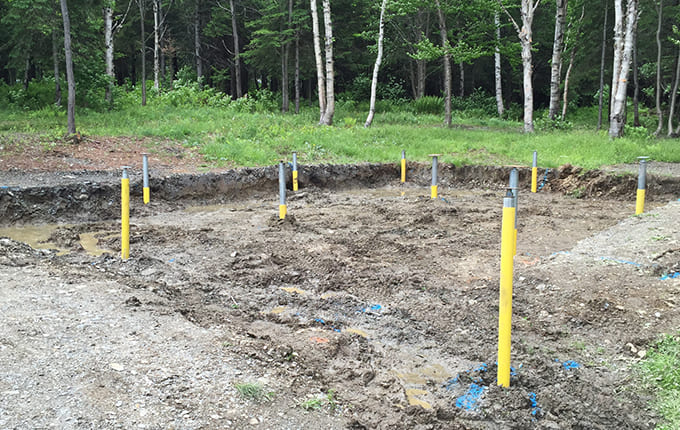 Installation pieux vissé Beauce