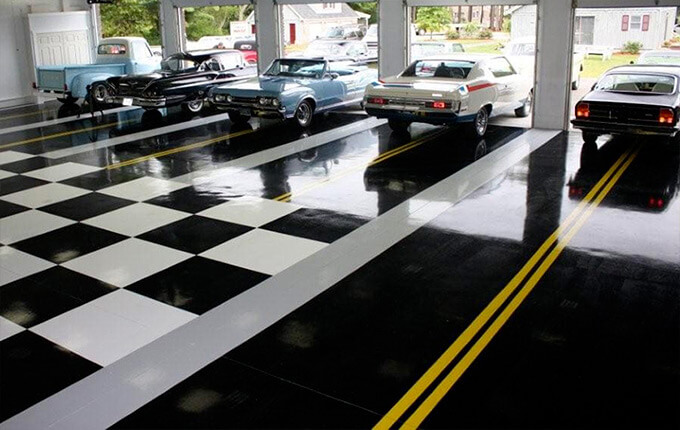 Plancher de garage Québec