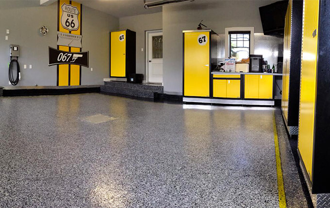 Plancher de garage Ste-Foy - Sillery