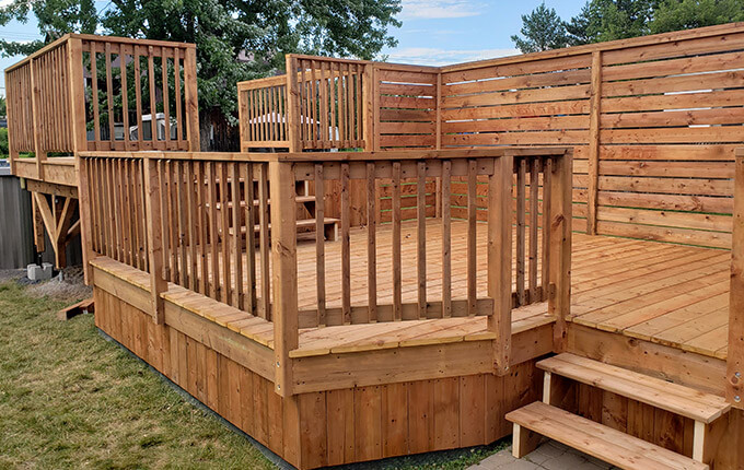 Construction de balcon et patio Bécancour