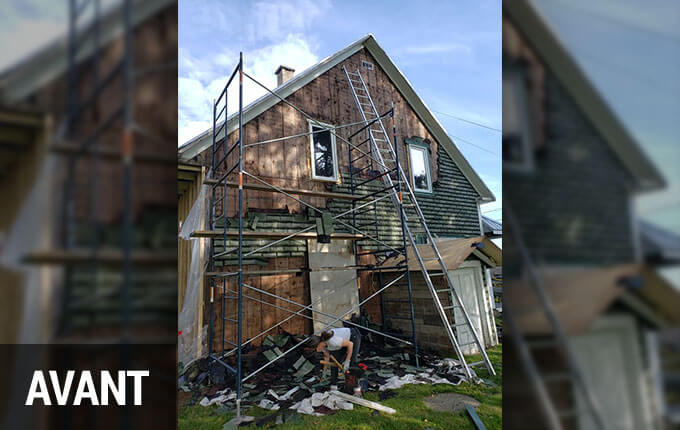 renovation extérieure Bécancour