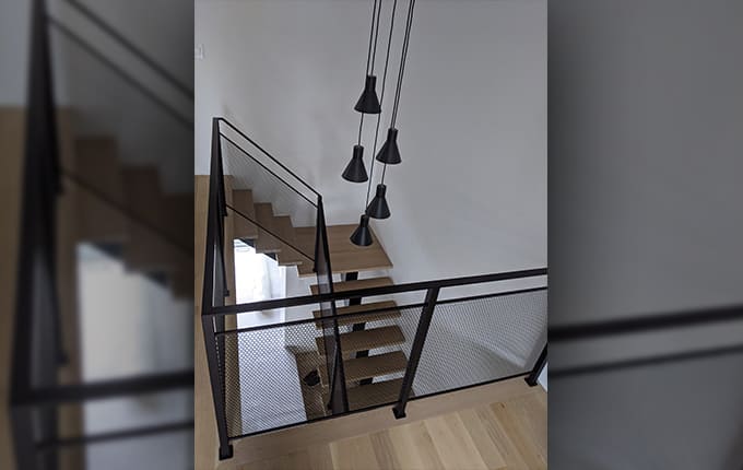 Ébéniste fabrication escaliers Waterloo