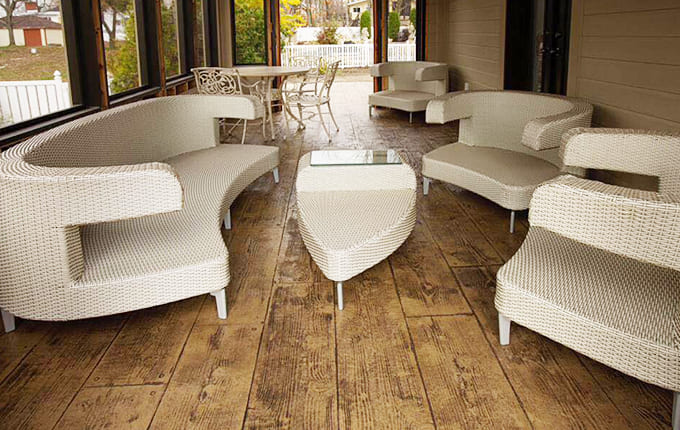 Béton estampé Sherbrooke