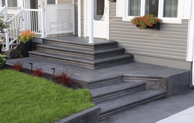 Contour piscine béton Sherbrooke