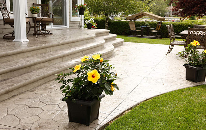 Entrepreneur béton estampé Sherbrooke