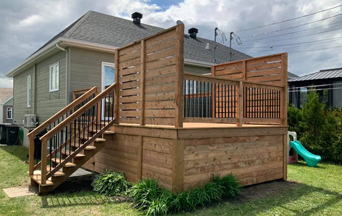 Mur d’intimité Lévis