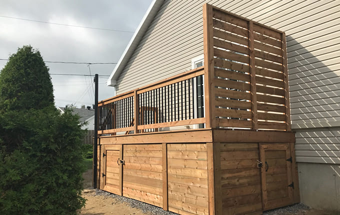 Mur d’intimité Lévis