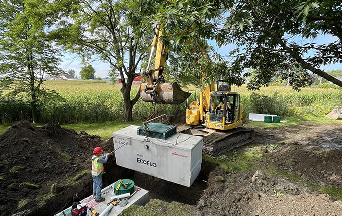 Excavation résidentielle à St-Lambert.