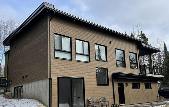 Fabrication de gouttières sur mesure Terrebonne.