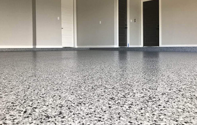 Plancher d'époxy Québec.