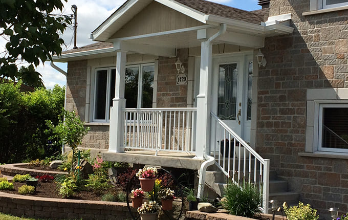 Rampes d'aluminium Lachine