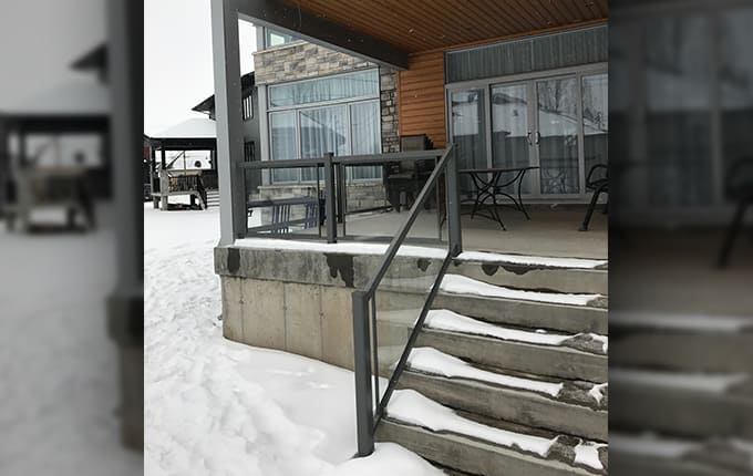 Rampes d'aluminium Lachine