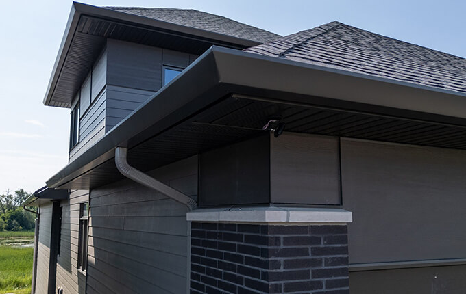 Gouttières à Gatineau.