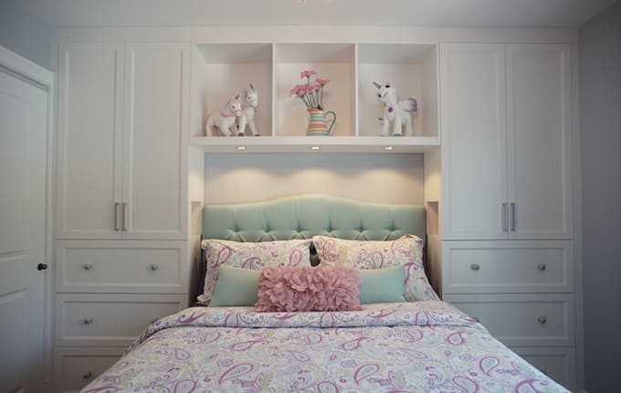 Ébéniste conception de mobilier de chambre à coucher Boisbriand