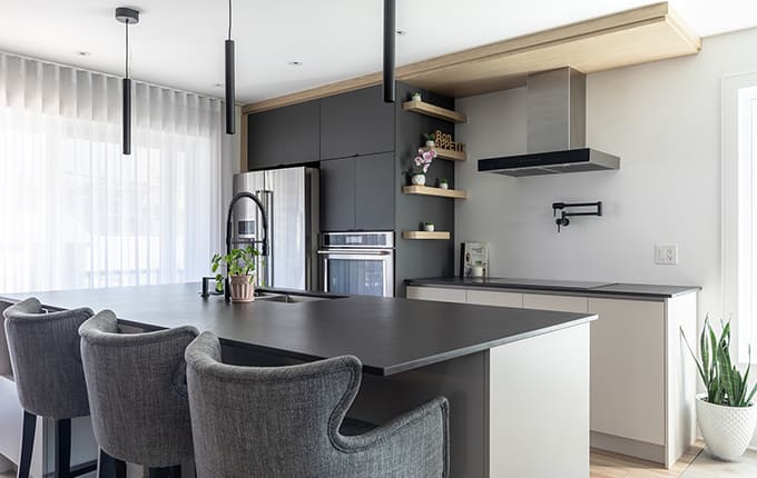 Ébéniste conception de cuisine Repentigny
