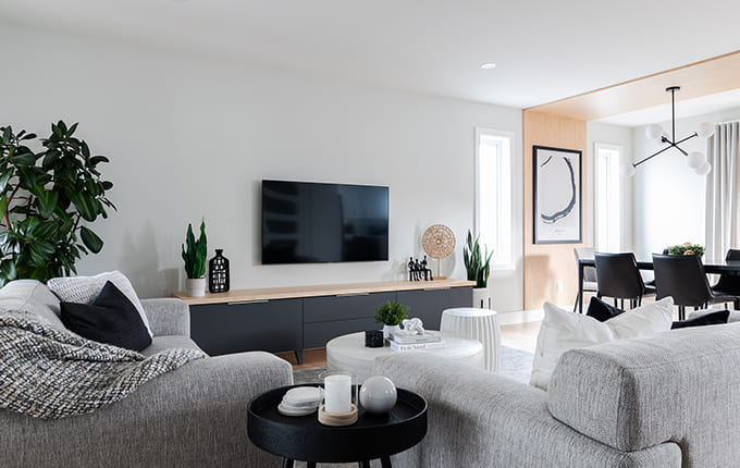 Ébéniste conception de mobilier de salon et salle à manger St-Eustache