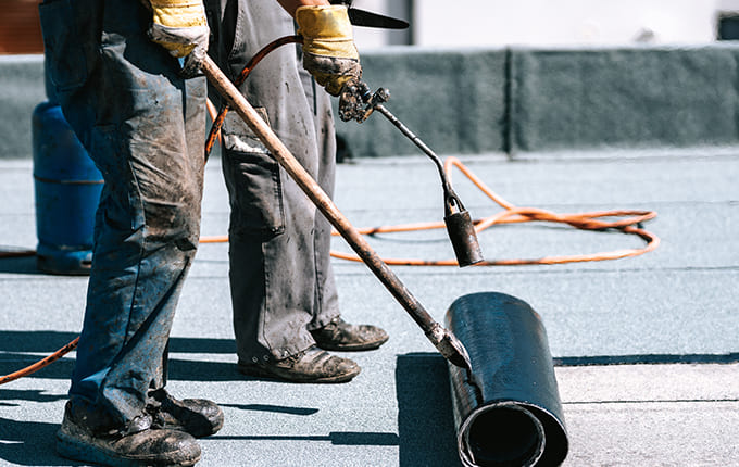 Toit plat élastomère Lachine Montréal