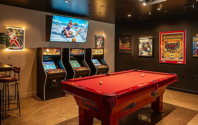 Finition sous-sol game room Mirabel