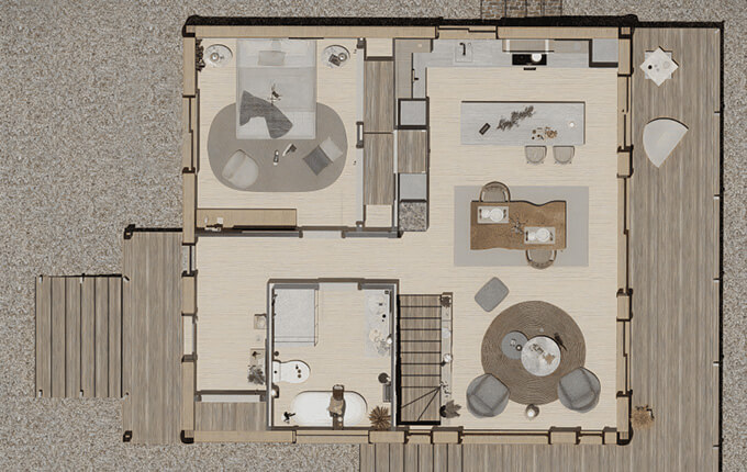 Concepteur pour plan de maison ou de chalet en Estrie.