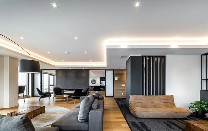 Éclairage intérieur résidentiel Repentigny