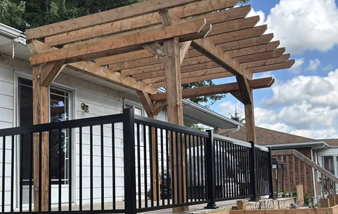 Constructeur de pergola Granby.