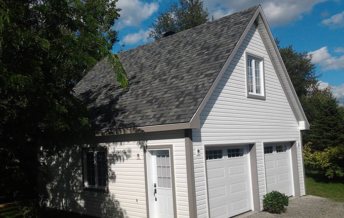 Construction de garage Granby.