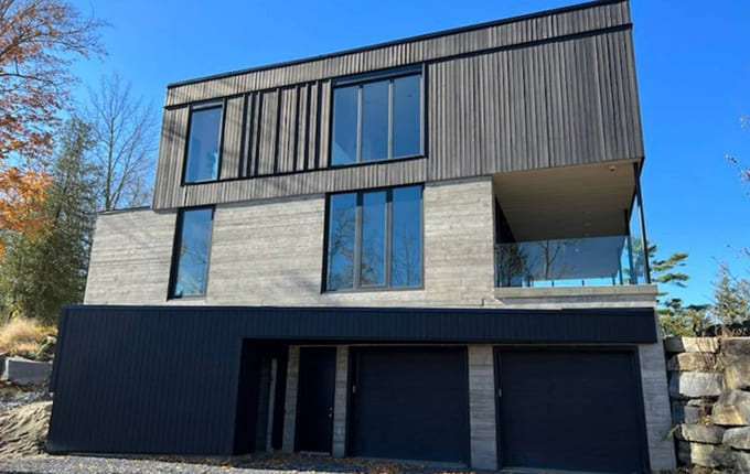 Construction maison neuve modulaire Sherbrooke.