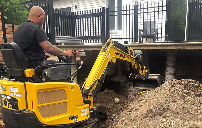 Travaux d'excavation Rawdon.