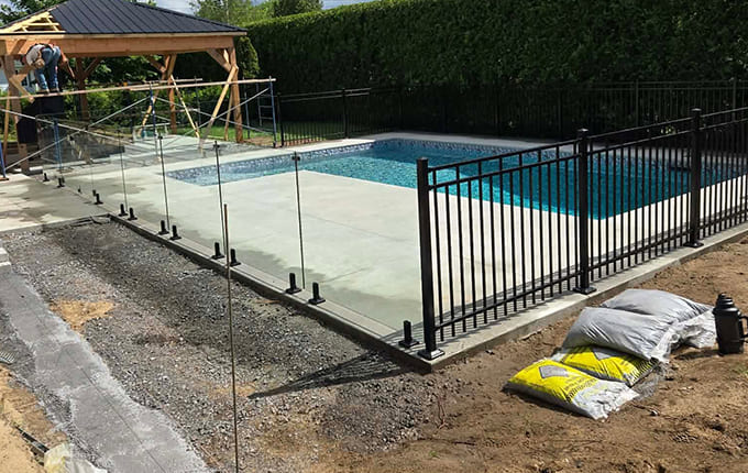 Installation de clôture de piscine à Charlesbourg