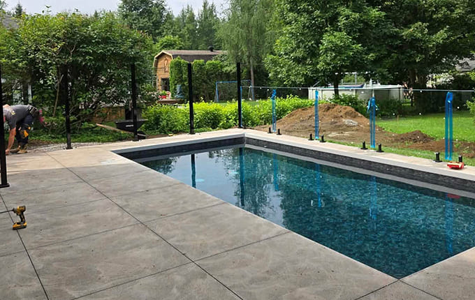 Installation de clôture de piscine à Charlesbourg