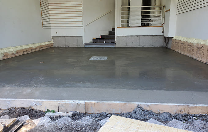 plancher beton becancour