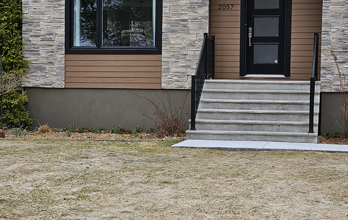 Crépi solage fondations Trois-Rivières Crépi Mauricie