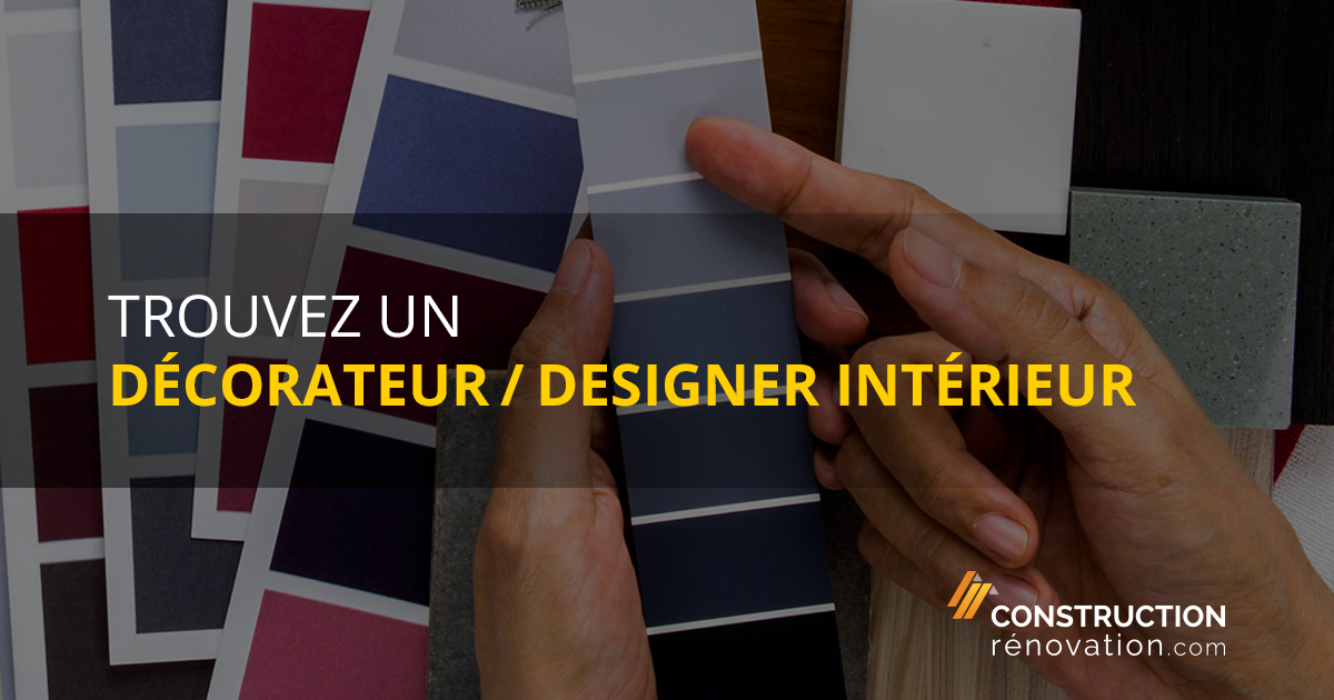 Trouver Décorateur et Designer intérieur partout au Québec